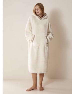 UGG Fluff Plush Hoodie - Natural