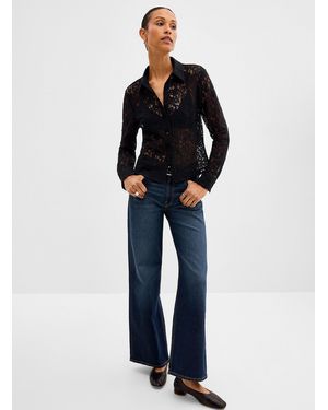 Contemporaine Floral Lace Slim - Blue