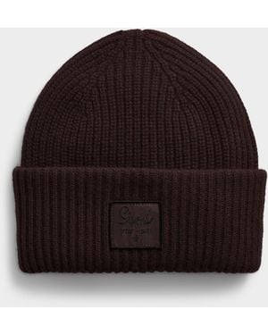 Simon's 1840 Lambswool And Angora Wide - Black