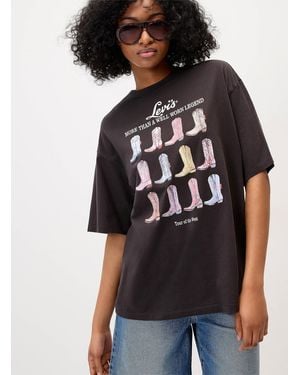 Levi's Cowboy Boots T - Black