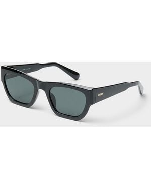 Quay Nice Try Square Sunglasses - Blue
