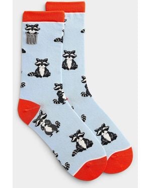 Simon's Cute Animal Colourful Socks - Red