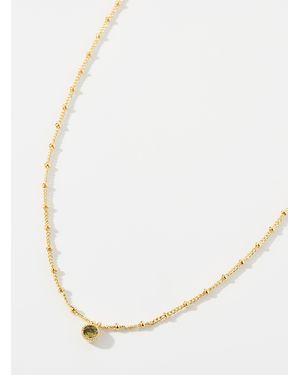 Simon's Faceted Stone Chain - Natural