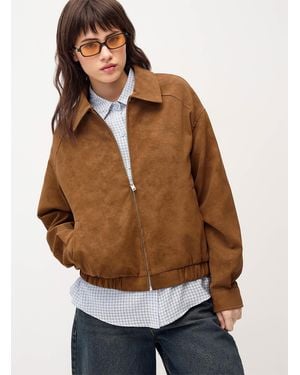 Twik Oversized Suede - Brown