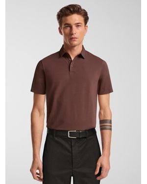 Le 31 Stretch Organic Cotton Jersey Polo - Red
