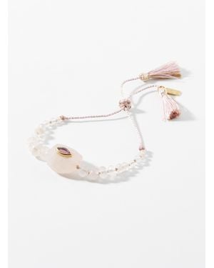 Leticia Ponti Porte Bonheur Bracelet - White