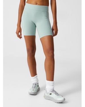 INNER SELF Dynamiq Pocketed Bike Short Length: 6.5" - Blue