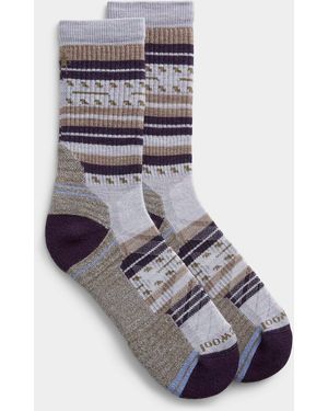 Smartwool Jacquard Stripe Hiking Sock - Multicolour