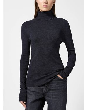 Skall Studio Esme 100% Merino Wool Sweater - Blue