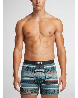 Saxx Underwear Co. 5" To The Beach Boxer Brief Ultra - Blue