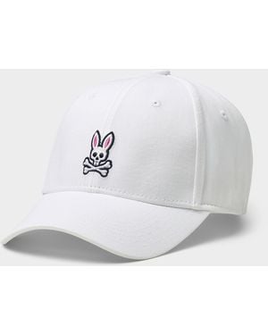 Psycho Bunny Embroidered - White