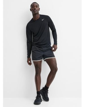 Nike Gym Heritage Trimmed Nylon Short - Blue
