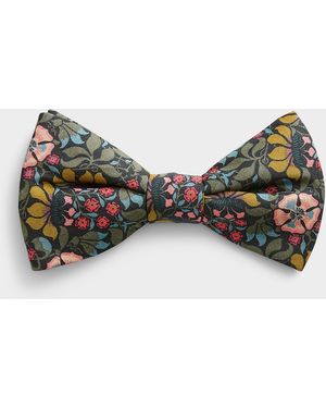 Le 31 Floral Bow Tie Made With Liberty Fabric - Multicolour