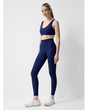 I.FIV5 Ribbed legging 26" Length - Blue