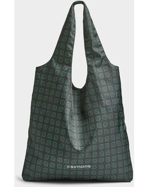 Simon's Signature Pattern Reusable Bag - Green