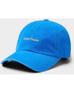 Djab Tutto Passa Dad Cap Imported From Seoul - Blue
