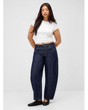 Twik Barrel Jean Groove Fit - Blue