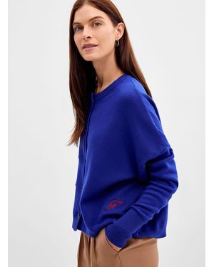 FRNCH Cropped Oversized Double - Blue