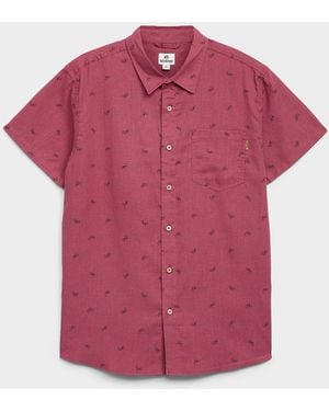 Tentree Little Bicycle Shirt - Pink