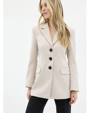 Inwear Hollyn Sandy Beige Cinched Jacket - Natural