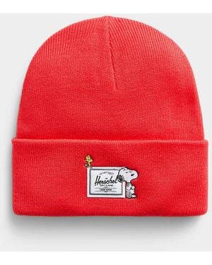 Herschel Supply Co. Peanuts Elmer Ribbed Tuque - Red