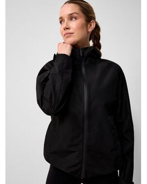 I.FIV5 Hooded Waterproof Jacket - Black