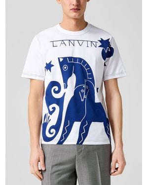 Lanvin Mare And Foals T - Blue