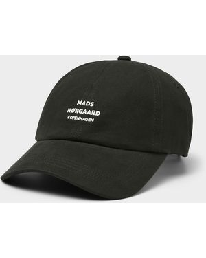 Mads Nørgaard Embroidered Logo Baseball Cap - Black