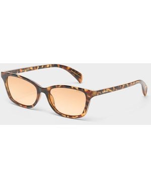 Komono Gloria Rectangular Sunglasses - Grey