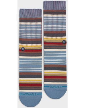 Stance Multicolour Stripe Sock - Blue