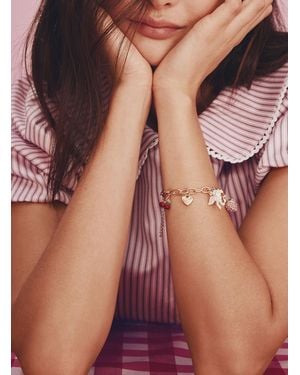 Simon's Cute Charm Bracelet In Support Of Tel - Multicolour