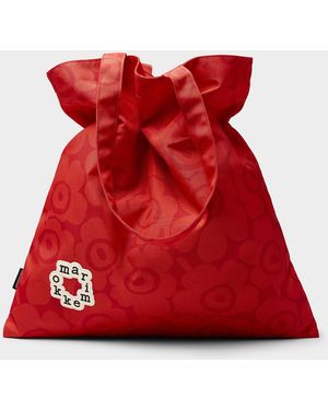 Marimekko Metka Unikko Tote Bag - Red
