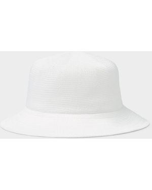 Simon's Soft Knit Minimalist Cloche - White