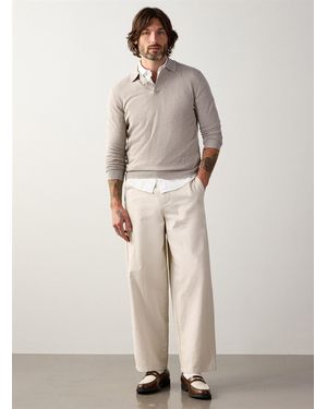 Le 31 Modal Knit Polo - Natural