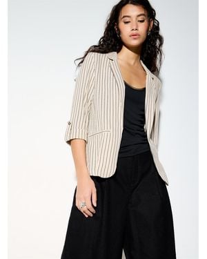 Vero Moda Cropped Linen - Black