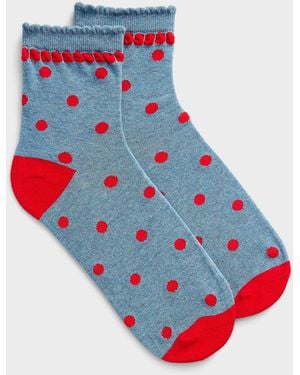 Simon's Scalloped - Red