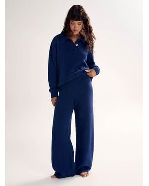 Miiyu Soft Bouclé High - Blue