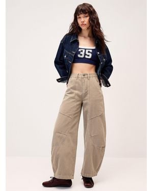 Twik Barrel Jean - Natural
