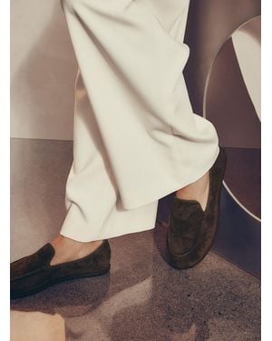 Simon's Soft Minimalist Loafers Women - Brown