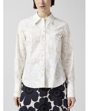 Marimekko Innota Unikko Unikko Shirt - White