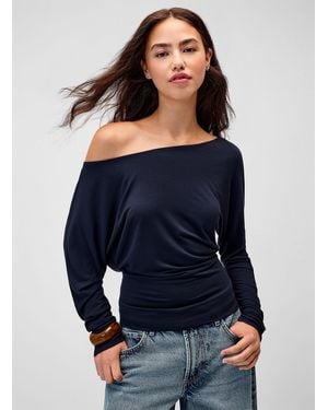 Twik Cinched Waist Off - Blue