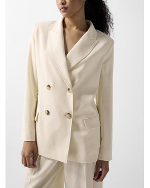 Vanessa Bruno Damarys Yellow Blazer - Natural