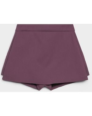 Twik Wrap Skort - Purple