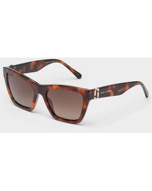 Marc Jacobs Rectangular Cat - Brown