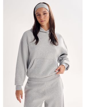 Miiyu Fleece Underside Barrel Lounge Pant - Grey