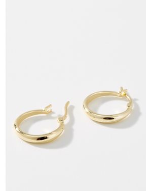 Midi34 Ines Hoops Exclusive Simons X Collection - White