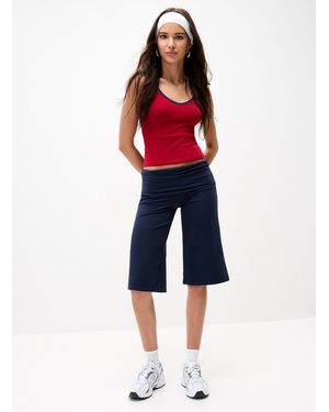 Twik Foldover Waist Wide - Red