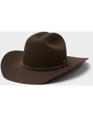 Brixton Cream Laredo Cowboy Hat - Brown