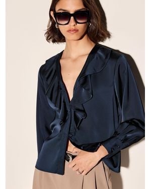 Icône Ruffled Collar Double - Blue