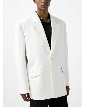 Louis-Gabriel Nouchi Oversized Cream Single - White
